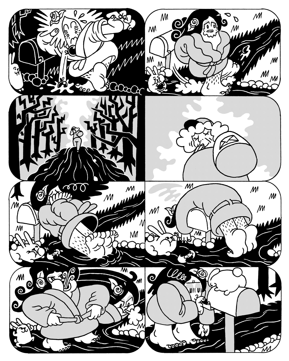 She's Done it All! Part 5 Page 2 by Benjamin Urkowitz by Hazlitt