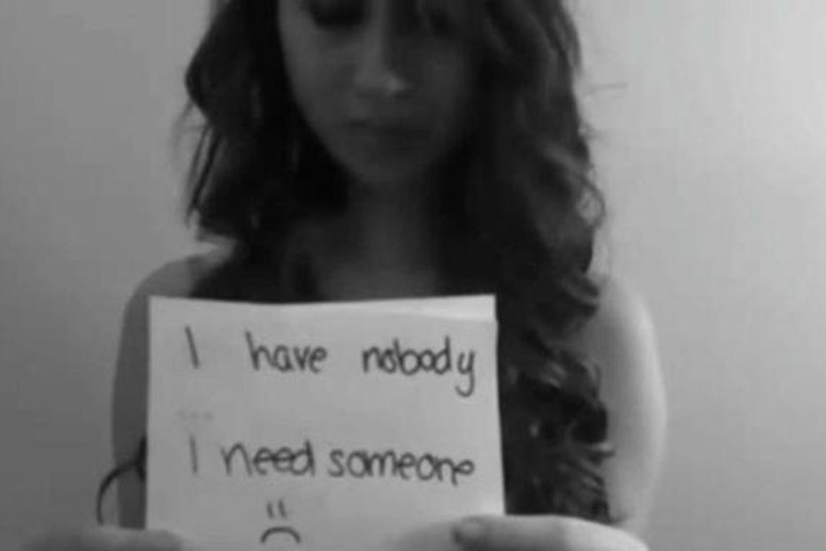 ||Image of Amanda Todd, a Canadian teenager who committed suicide