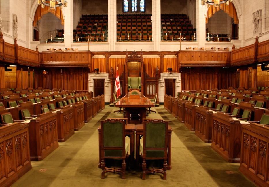 ||The Chamber of the House of Commons of Canada via Wikimedia Commons
