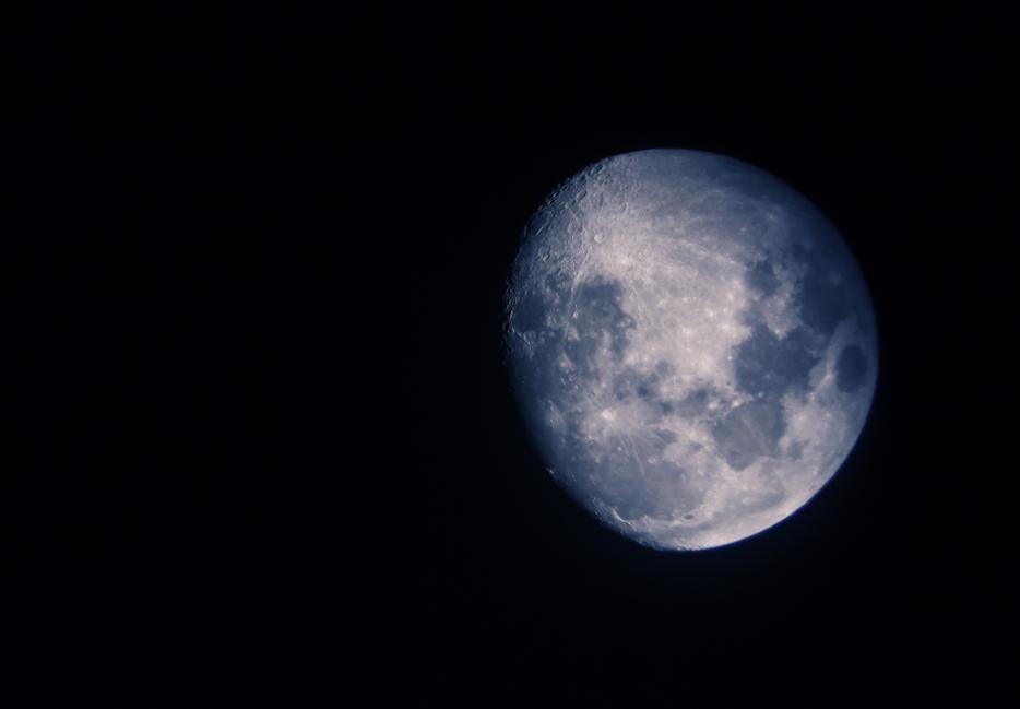 || A blue moon, via Flickr user Asher Isbrucker