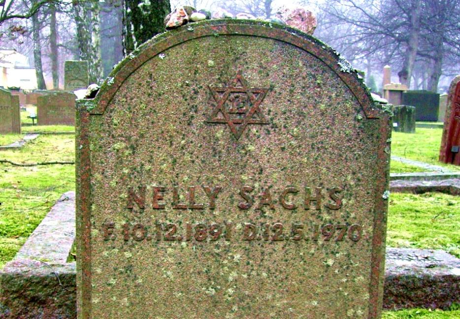 || Nelly Sachs' grave via Raphael Saulus
