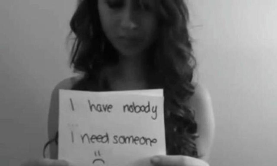 ||Image of Amanda Todd, a Canadian teenager who committed suicide