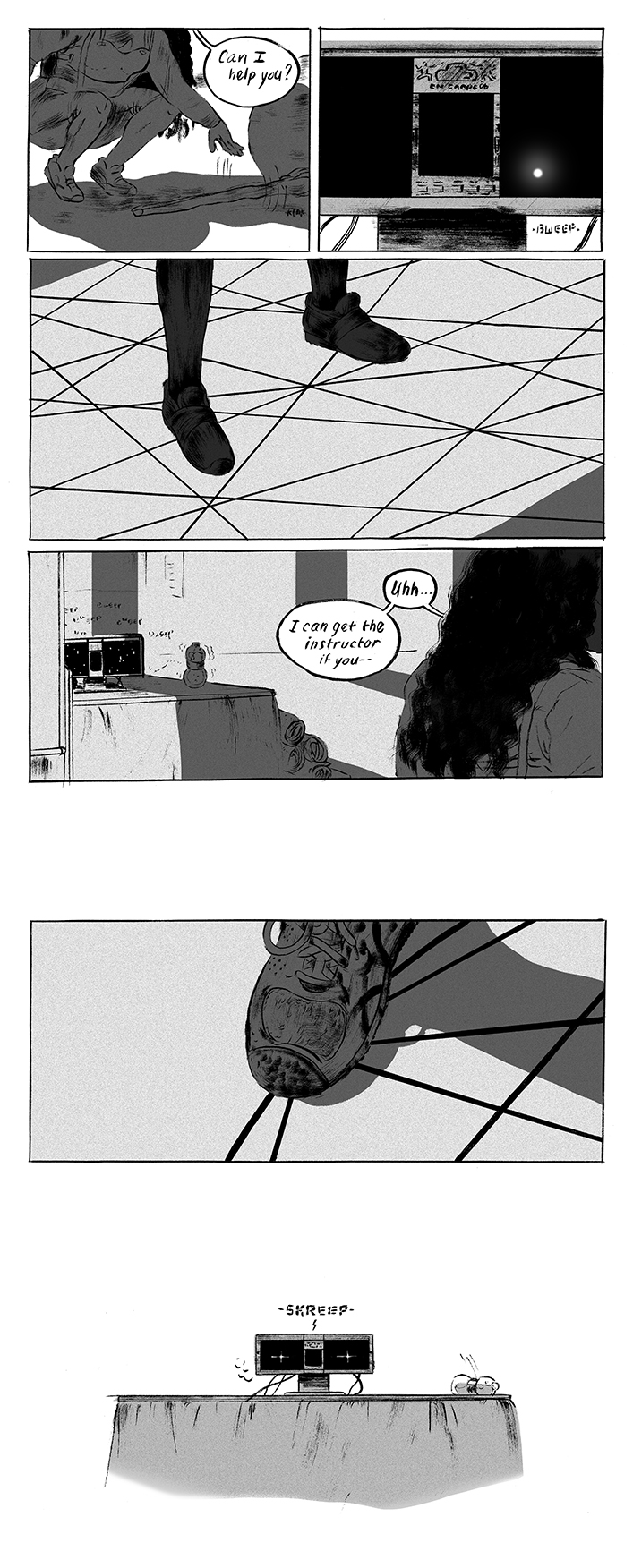 Arm's Length Pt. 2 Panels 10 and 11 by K.L. Ricks