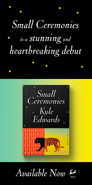 An ad for Small Ceremonies by Kyle Edwards 