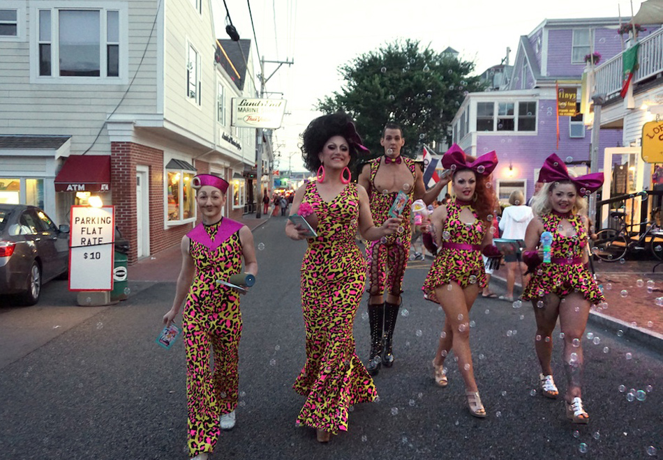 On the street in Provincetown.