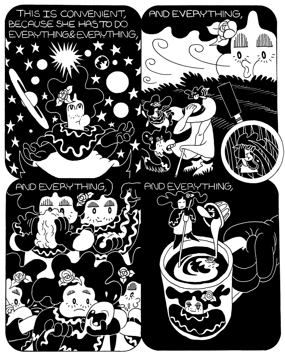 She's Done it All! Part 2 Page 2 by Benjamin Urkowitz for Hazlitt