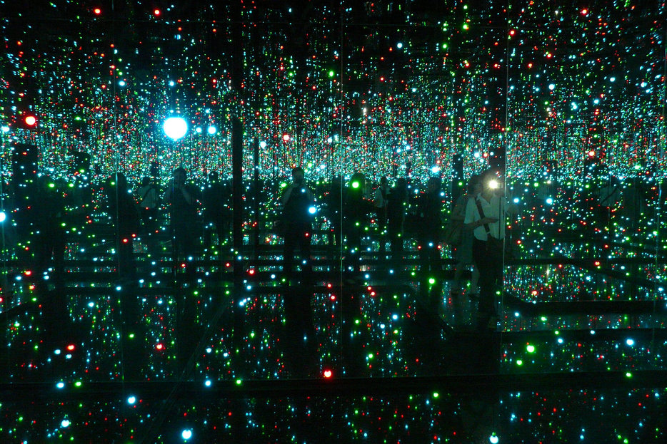 Infinity Mirrored Room by Yayoi Kasuma, via Flickr