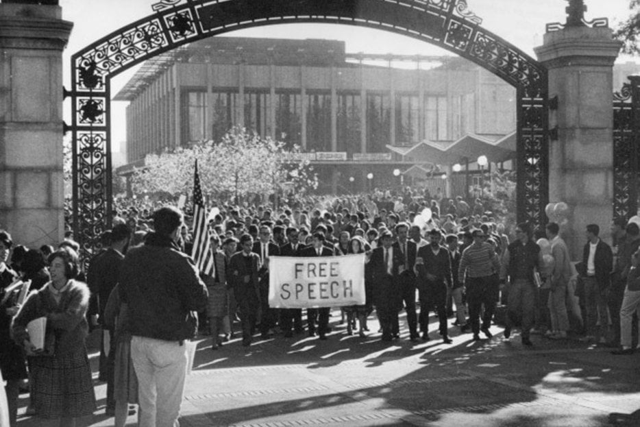 || The Berkeley Free Speech Movement student protest