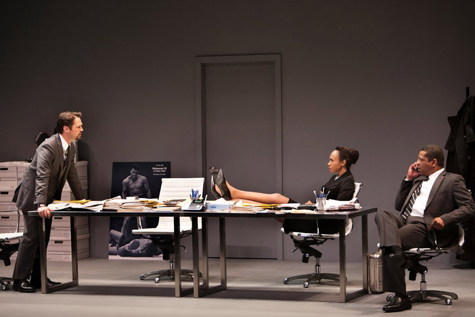 ||From the Canadian Stage production of David Mamet's Race.