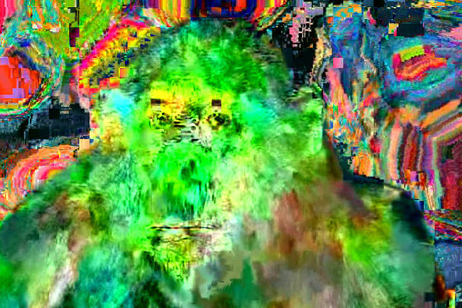 | A still from Escape Spirit VideoSlime, by Takeshi Murata