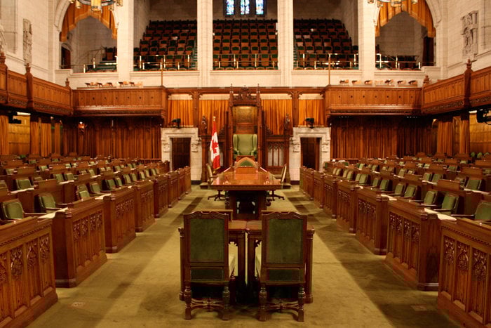||The Chamber of the House of Commons of Canada via Wikimedia Commons