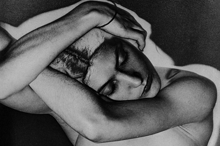 ||One of Man Ray's solarized nudes, 1931
