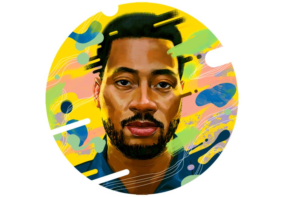 A portrait of the writer 