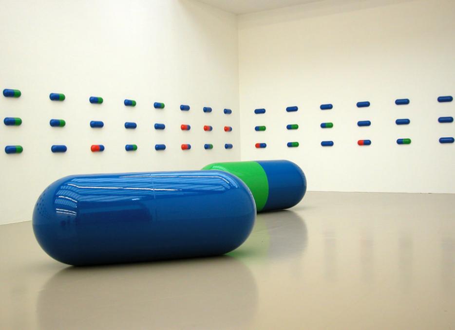 ||Installation by General Idea, at Biennale d'art contemporain de Lyon 2005