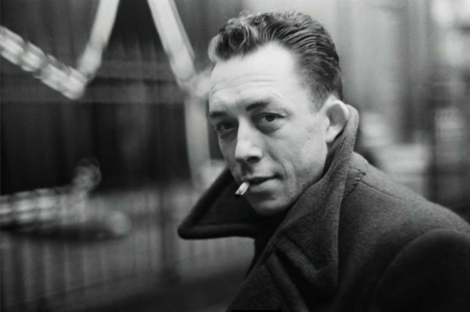 ||Albert Camus, subject of a biography by Elizabeth Hawes—one that has the benefit of the author’s audible heavy breathing.