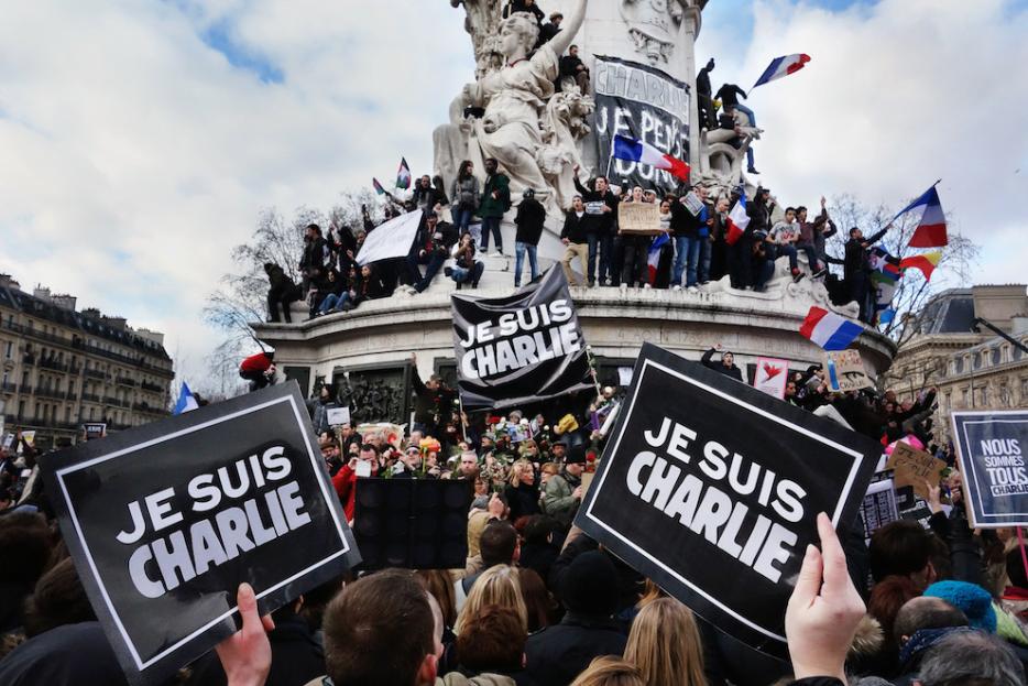 Je suis Charlie' solidarity protests continue