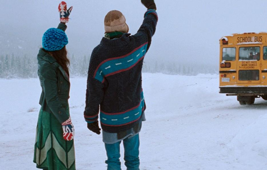 ||Still image from Atom Egoyan's The Sweet Hereafter, based on the book by Russell Banks
