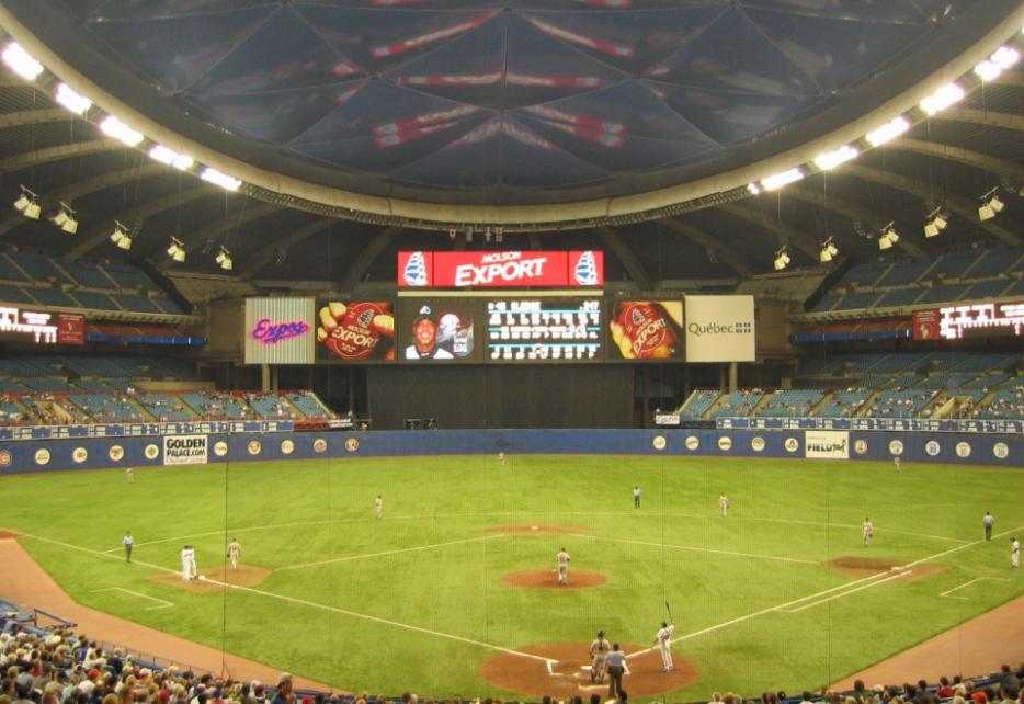 || Montreal Expos vs. Houston Astros at the Olympic Stadium, via Flickr user Mike Durkin