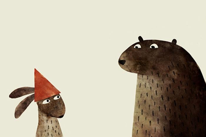 | Image from I Want My Hat Back by Jon Klassen