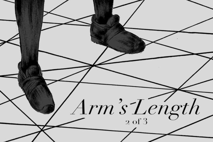 Banner for Arm's Length Pt. 2 by K.L. Ricks for Hazlitt