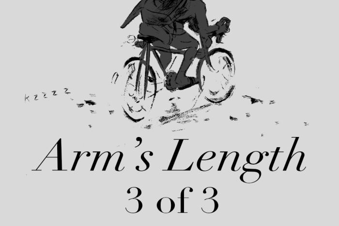 Banner for Arm's Length Part 3 by K.L. Ricks for Hazlitt