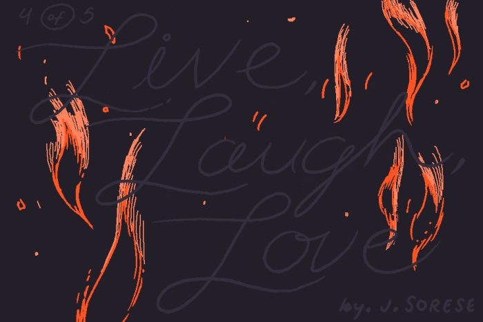 Banner for Live, Laugh, Love Part 4 by Jeremy Sorese for Hazlitt