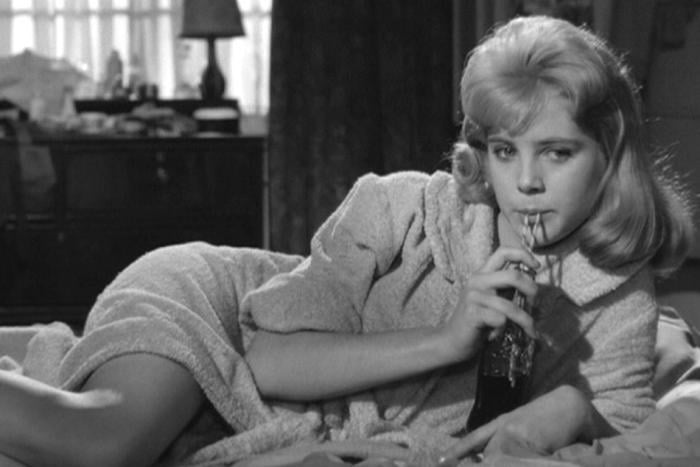 ||Sue Lyon as Dolores Haze in Stanley Kubrick's film adaptation of Lolita