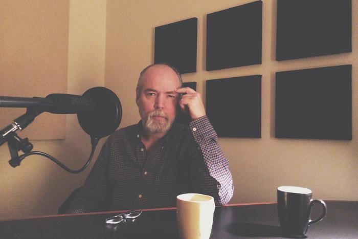 Author Douglas Coupland|Photo of author Douglas Coupland|photographed by Matthew Braga.