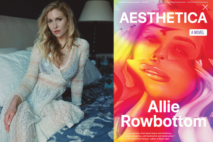 Allie Rowbottom and the cover of Aesthetica
