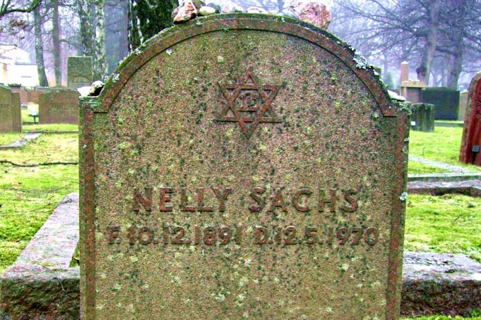 || Nelly Sachs' grave via Raphael Saulus